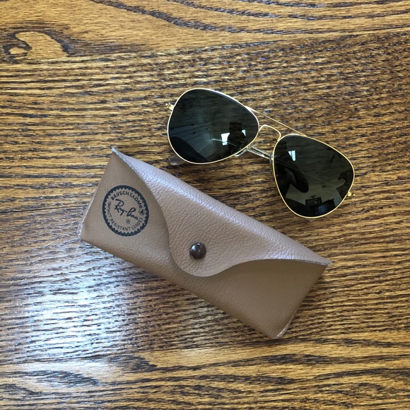vintage bausch and lomb aviator sunglasses